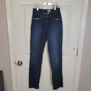 G.H. Bass & Co. 4 Dark Blue Women's Straight Leg Jeans